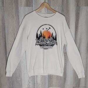 Zac Brown Band From The Fire Tour 2023 Sweatshirt Men M Fleece Crewneck Official